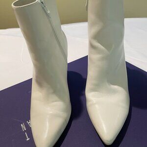 White Gogo Boots, size 7.5